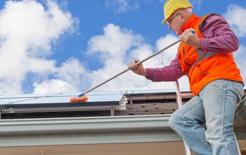 Eglwys Cross soft wash roof cleaning